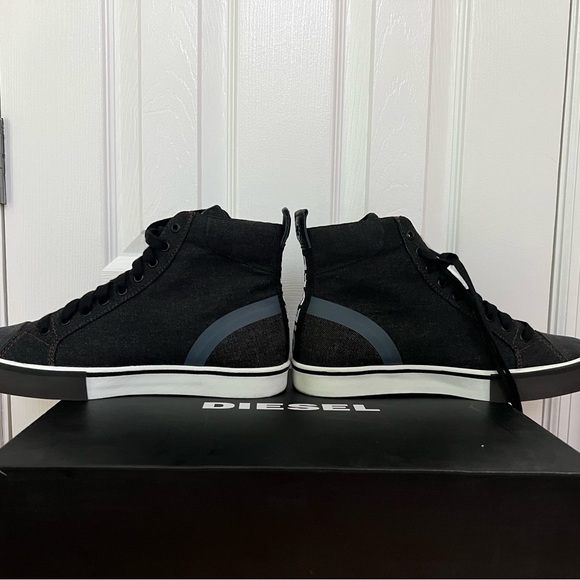 Diesel Dvelows Mid Trainers Mens - Picture 2 of 5